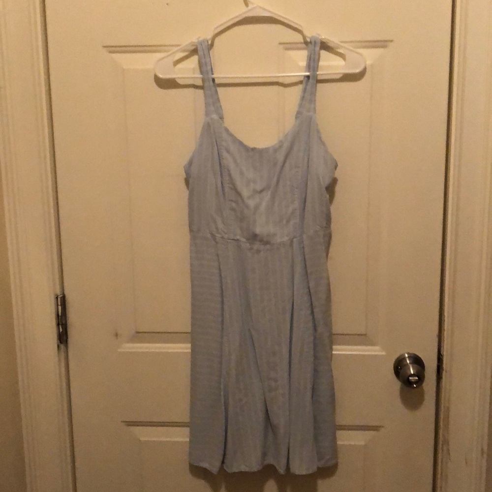 Summery blue stripped dress
